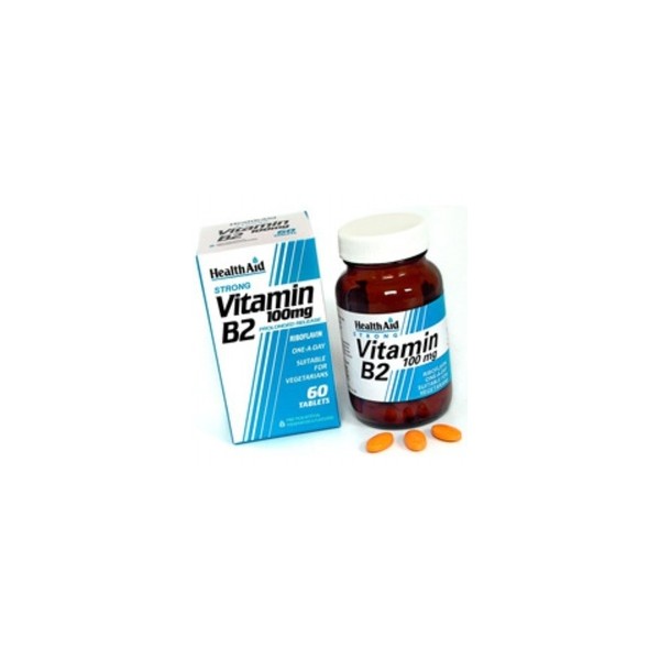 HealthAid Vitamin B2 100mg 60s