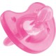 Chicco Πιπίλα Physio Soft, Όλο Σιλικόνη Ροζ, 12m+ 1τμχ